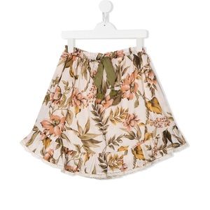 NWT Zimmermann Anneke Flounce Floral Skirt Size 2